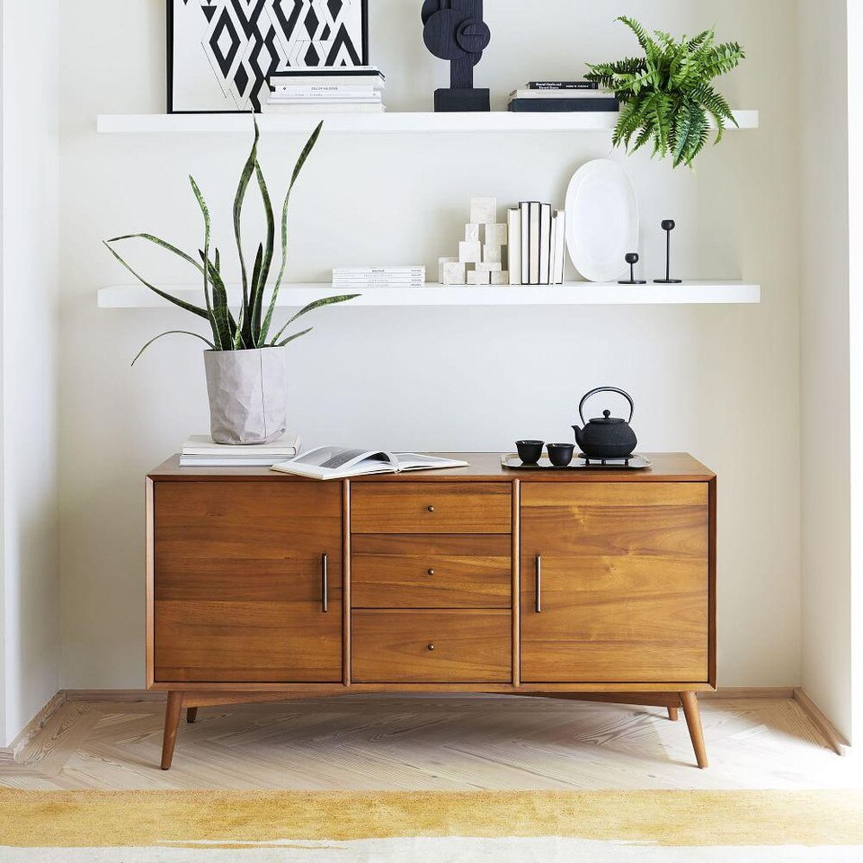MidCentury Sideboard Acorn west elm United Kingdom